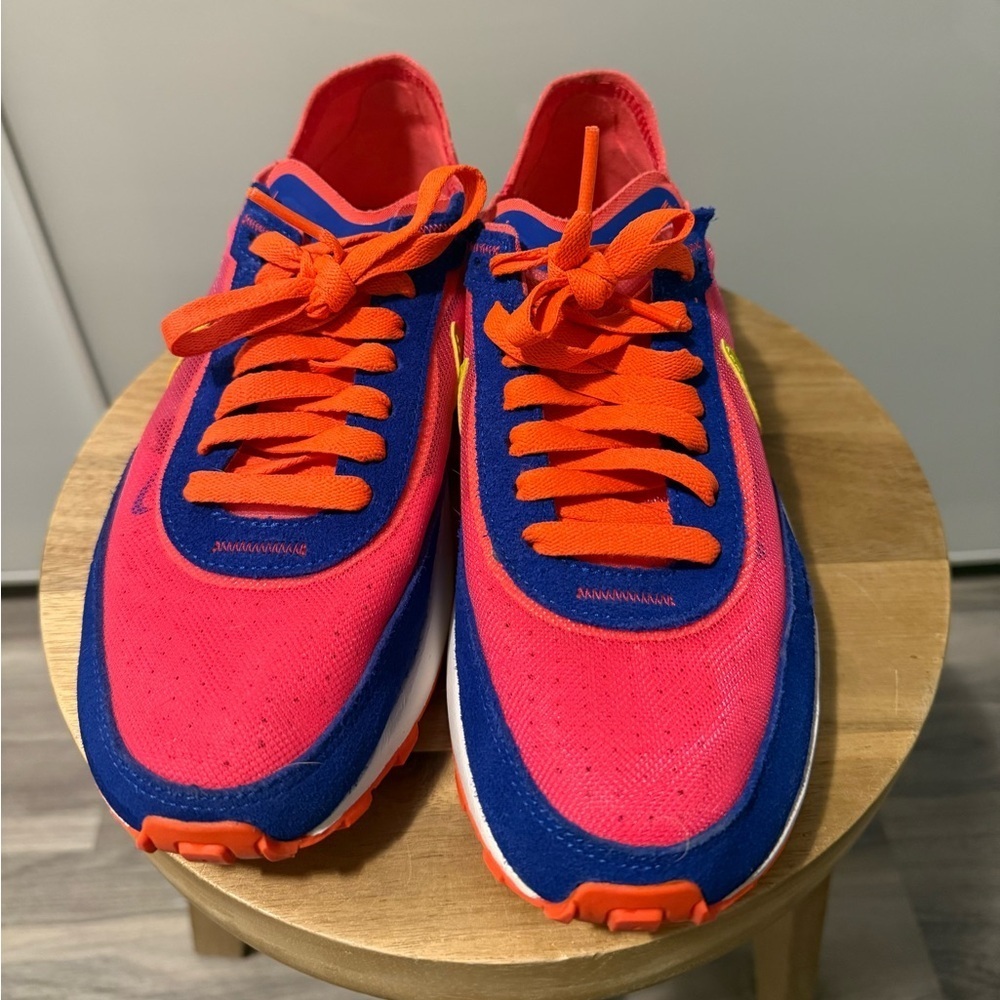 Nike Wmns Waffle One 'Racer Blue Hyper Pink - Picture 3 of 9